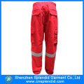 New Style High Quality Cotton Safety Reflective Mens Work Trousers